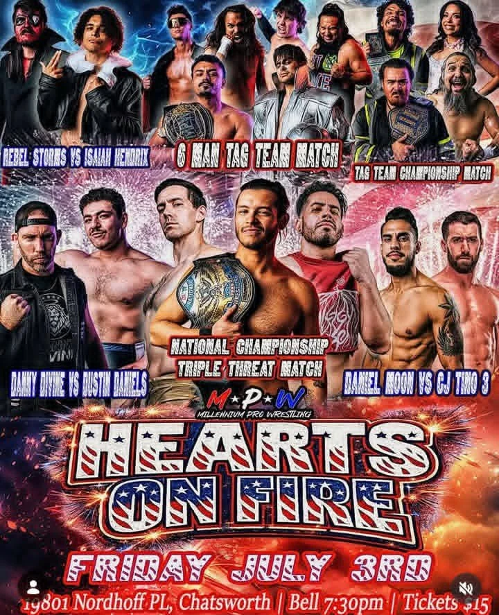 Millennium Pro Wrestling presents Hearts on Fire