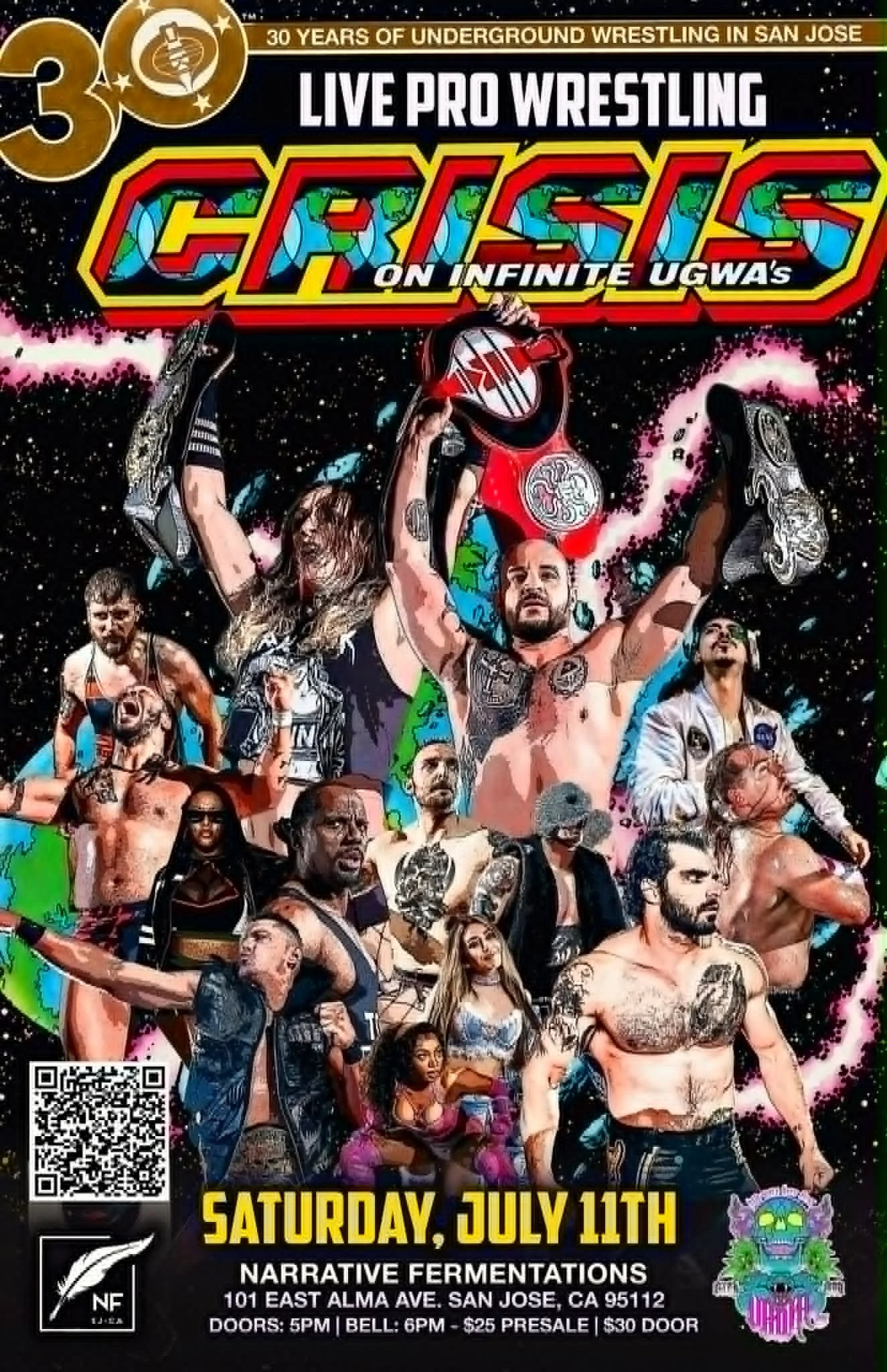 UGWA presents Crisis on Infinite UGWA's