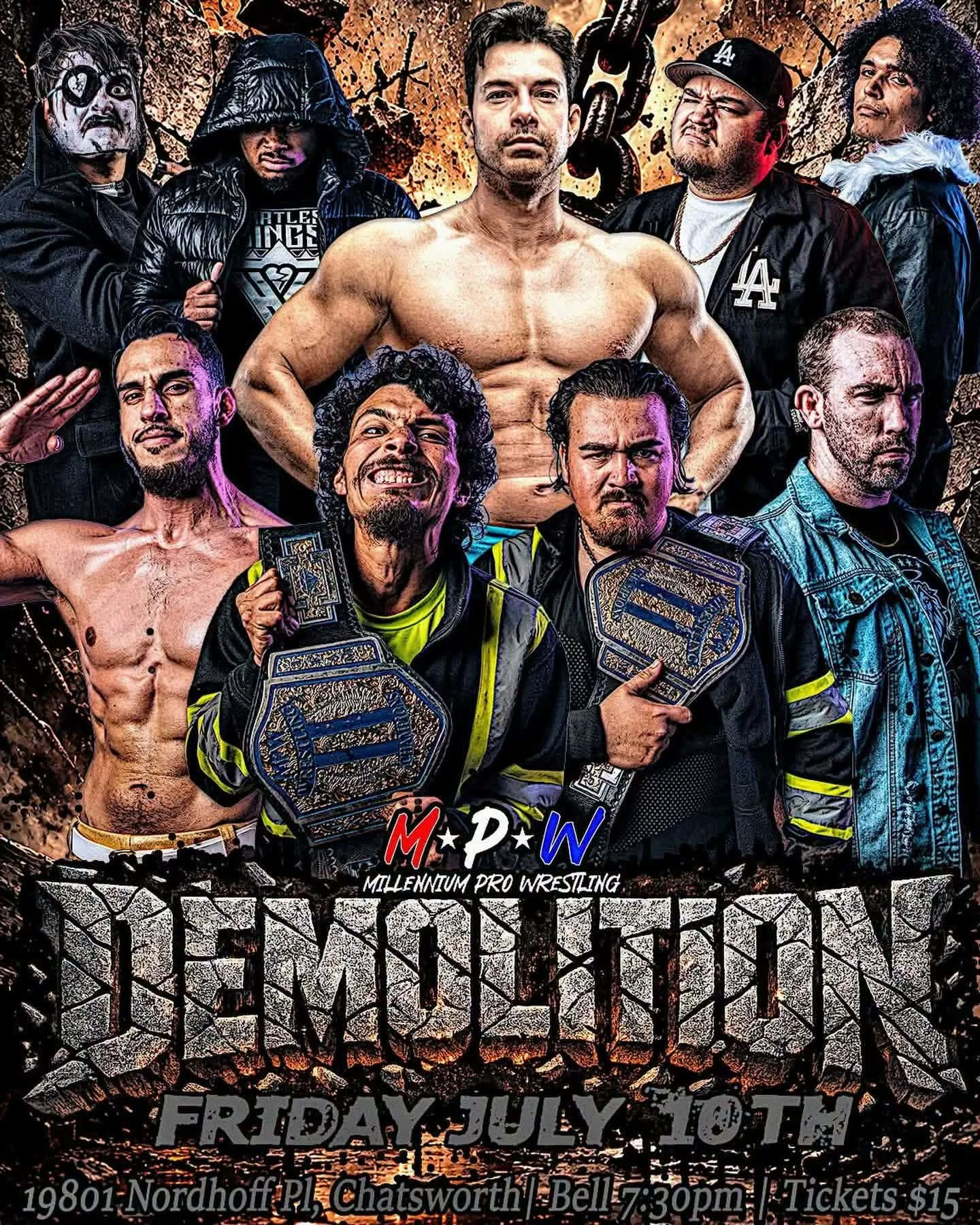 Millennium Pro Wrestling presents Demolition