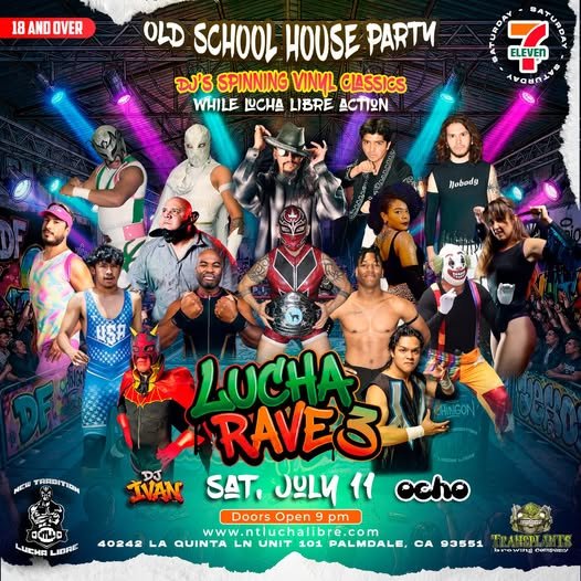 New Tradition Lucha Libre presents Lucha Rave 3