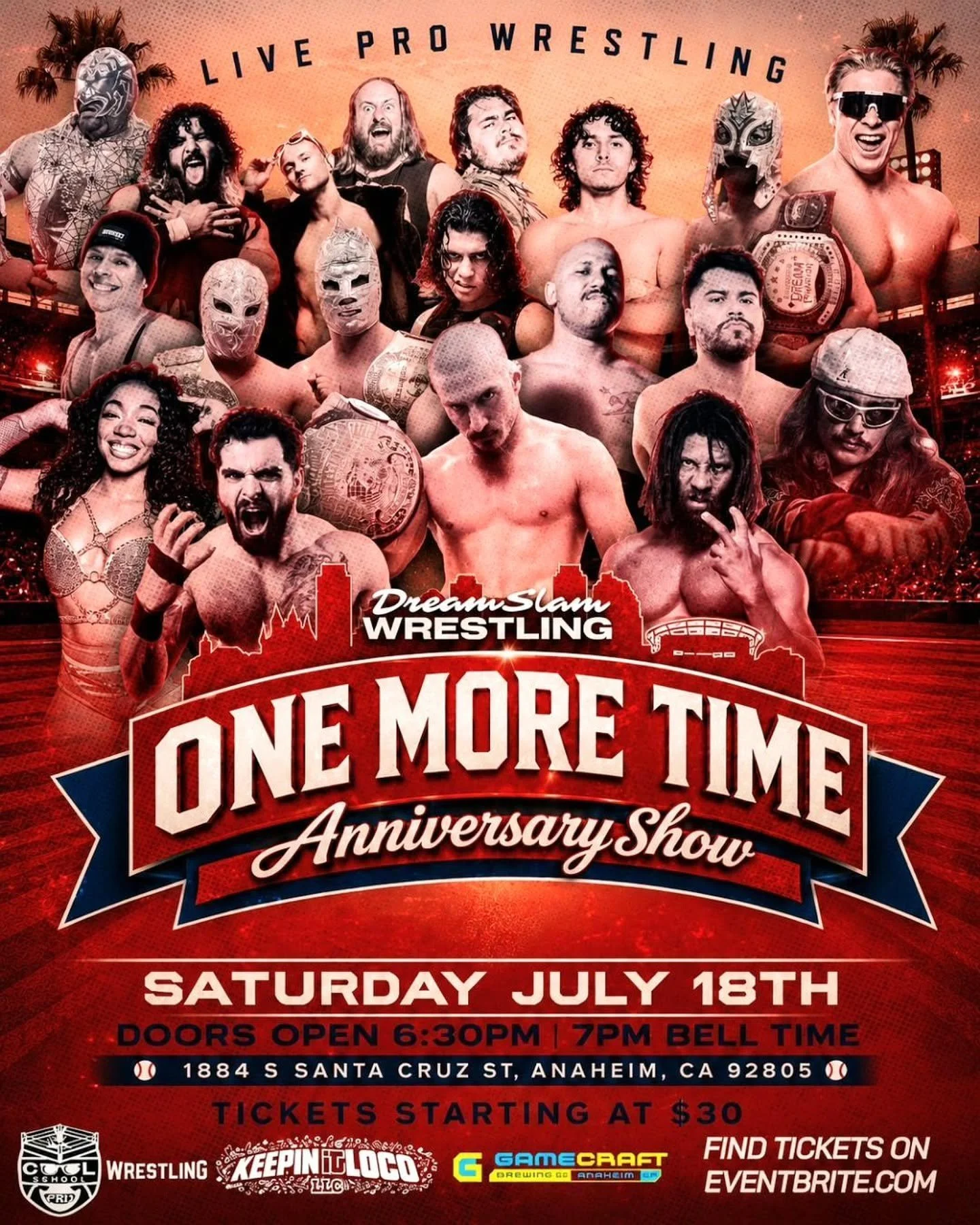 DreamSlam Wrestling presents One More Time Anniversary Show
