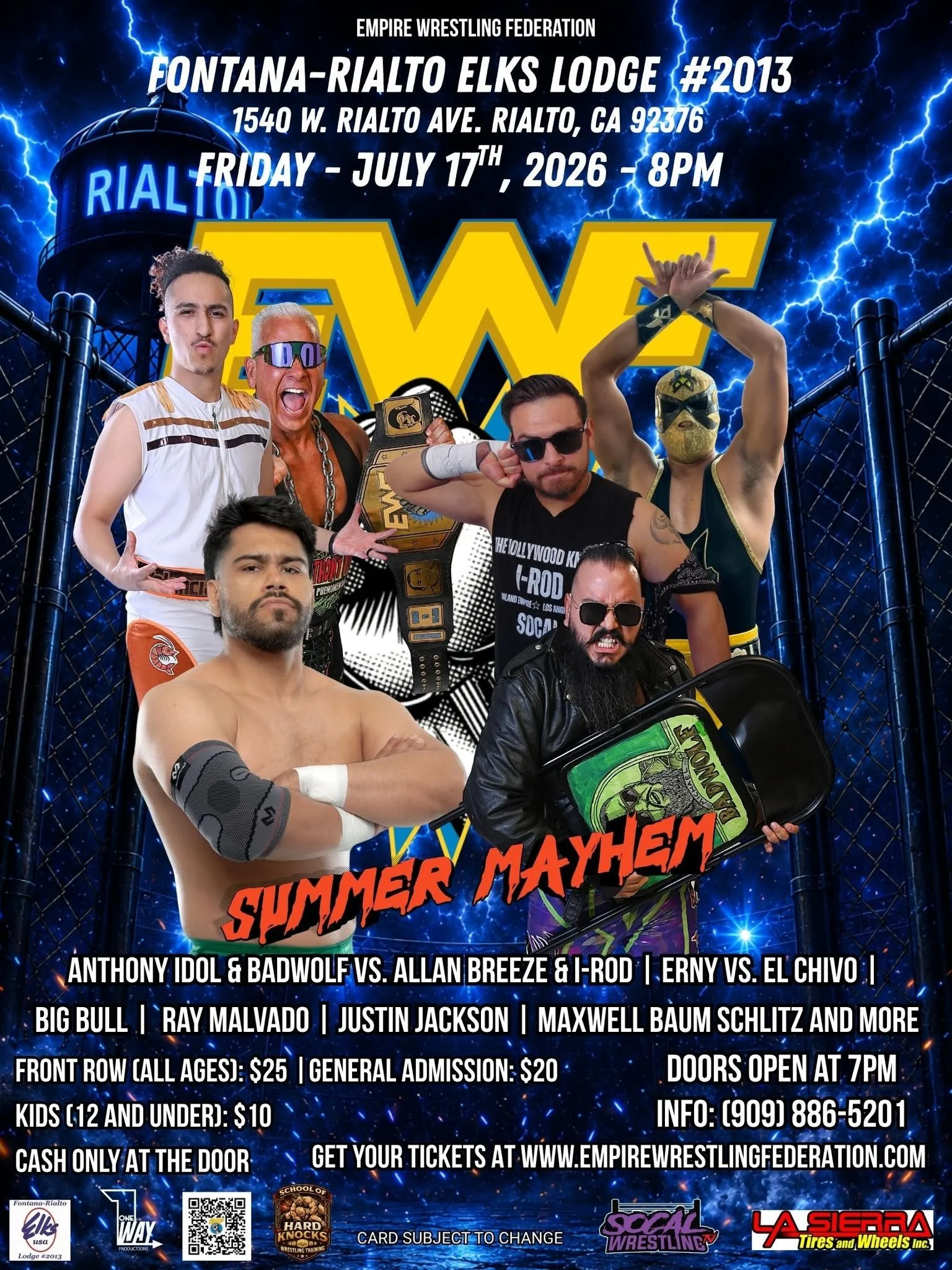 Empire Wrestling Federation presents Summer Mayhem