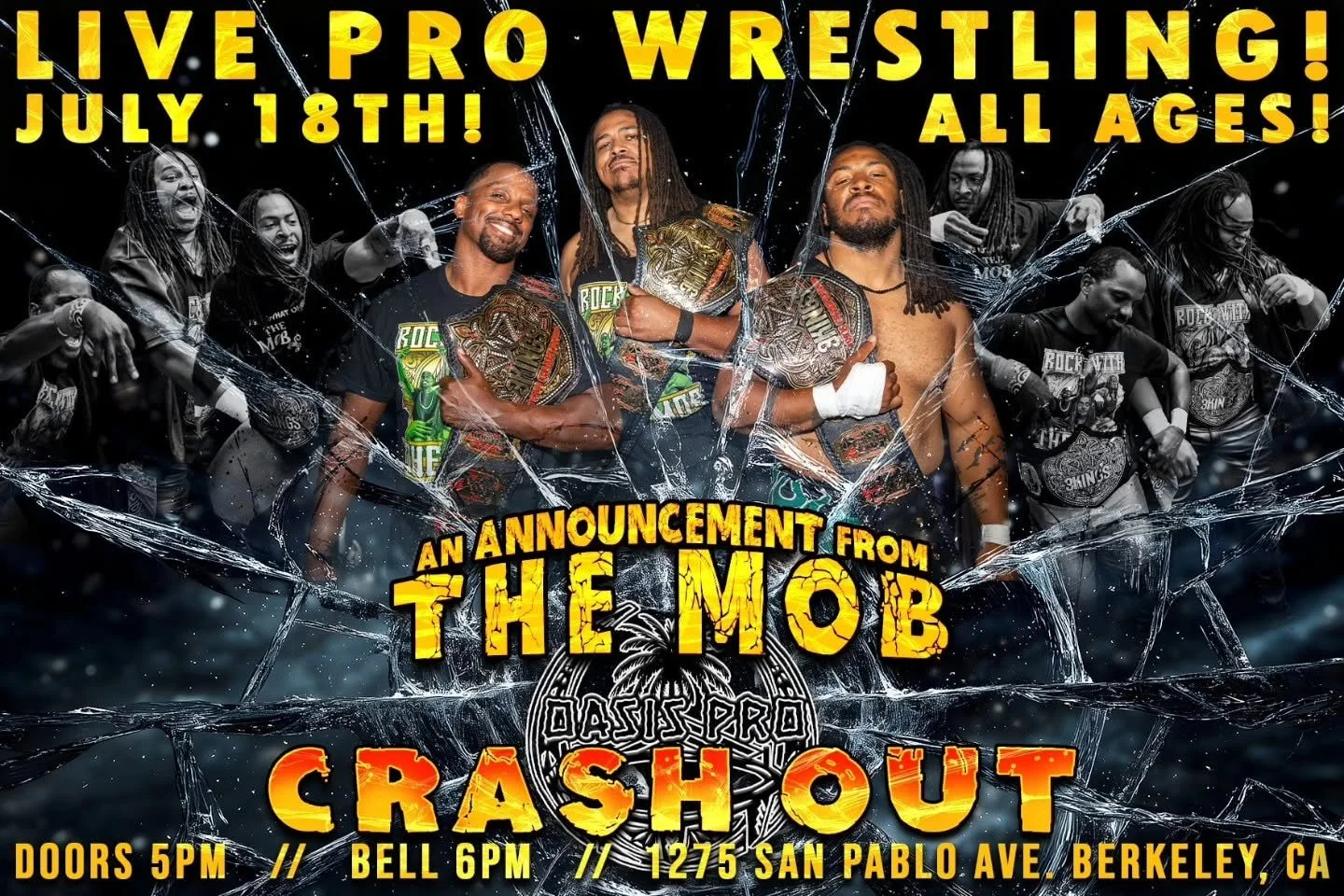 Oasis Pro Wrestling presents Crash Out