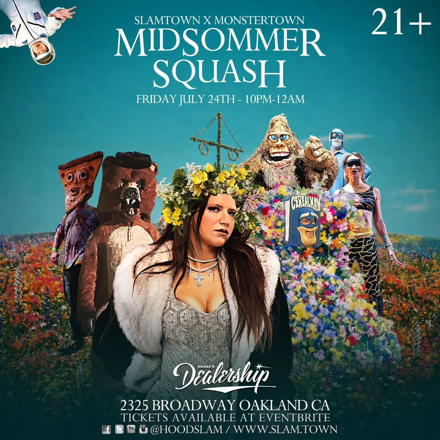 SlamTown presents Midsommer Squash