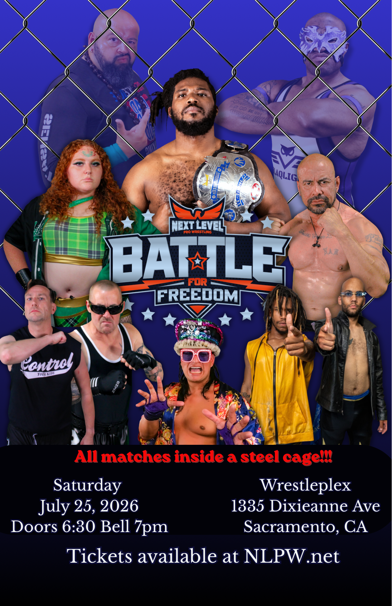 Next Level Pro Wrestling presents Battle for Freedom