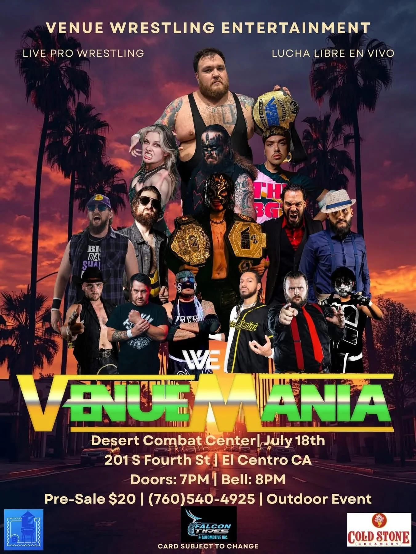 Venue Wrestling Entertainment presents VenueMania