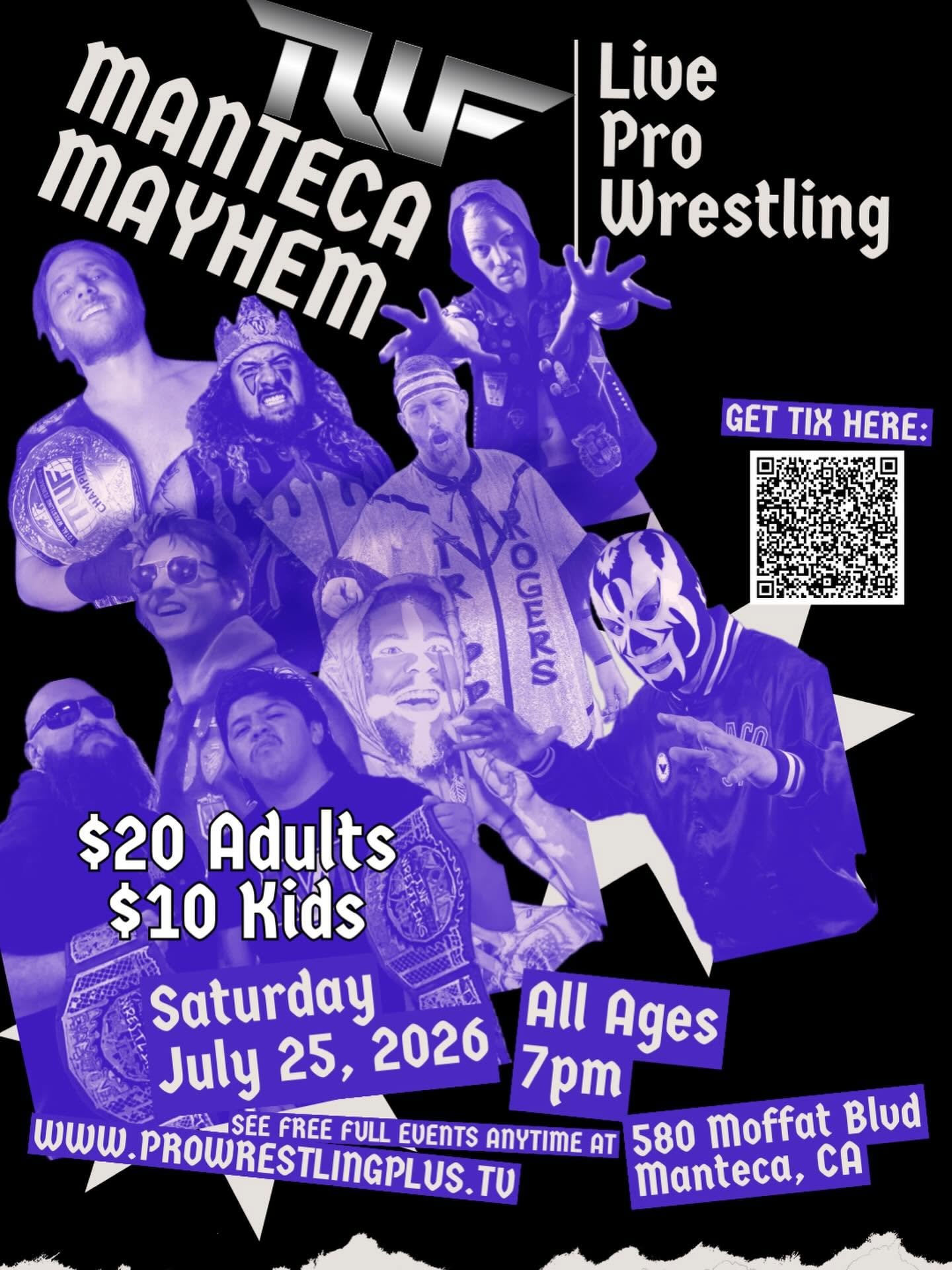Total Wrestling Federation presents Manteca Mayhem