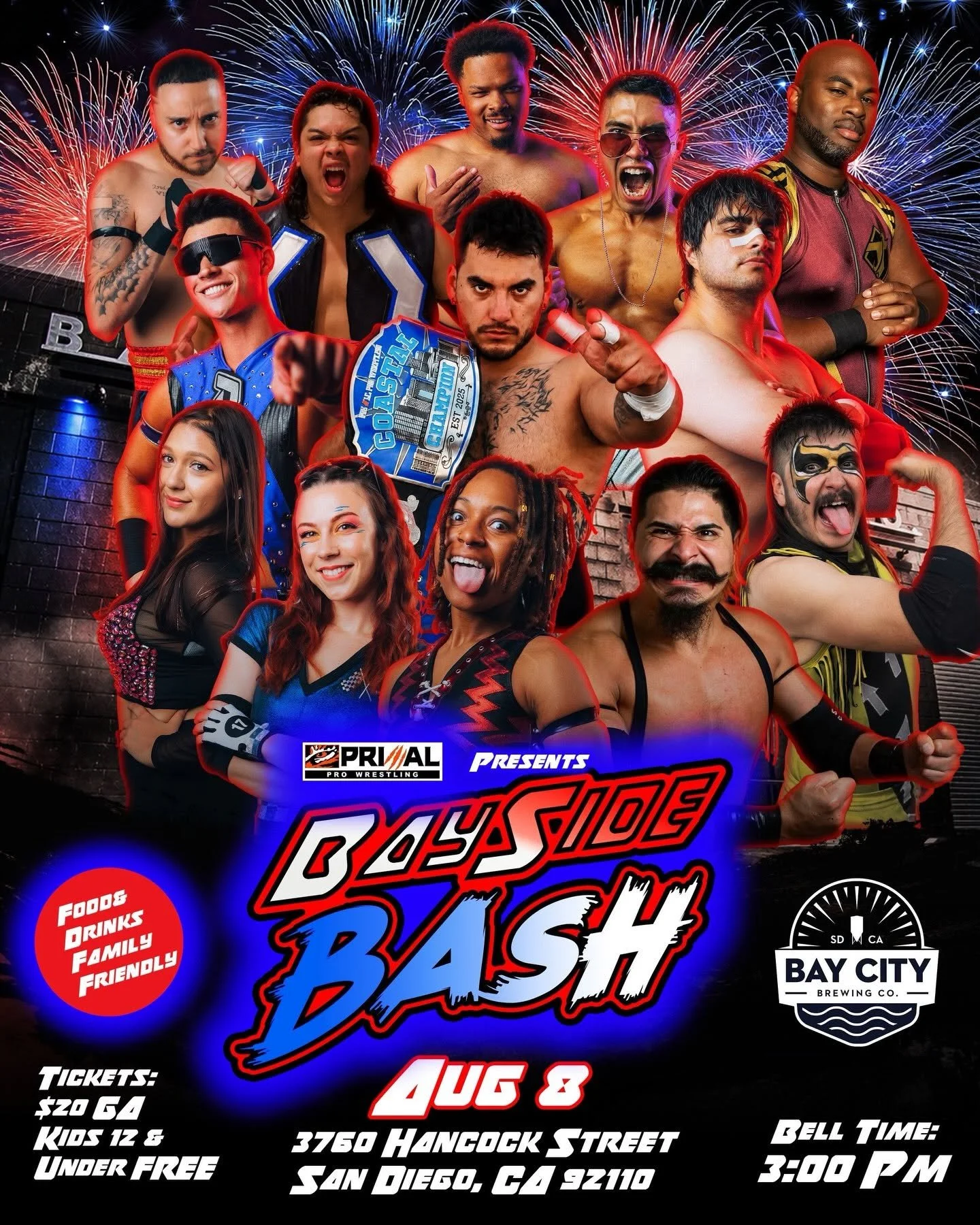 Primal Pro Wrestling presents Bayside Bash