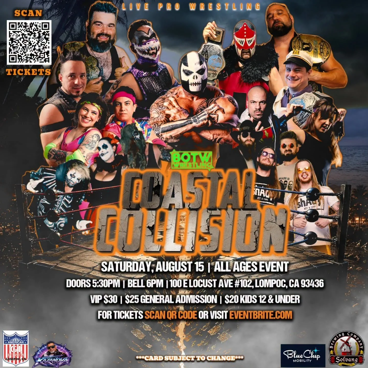 Best of the West presents Costal Collision