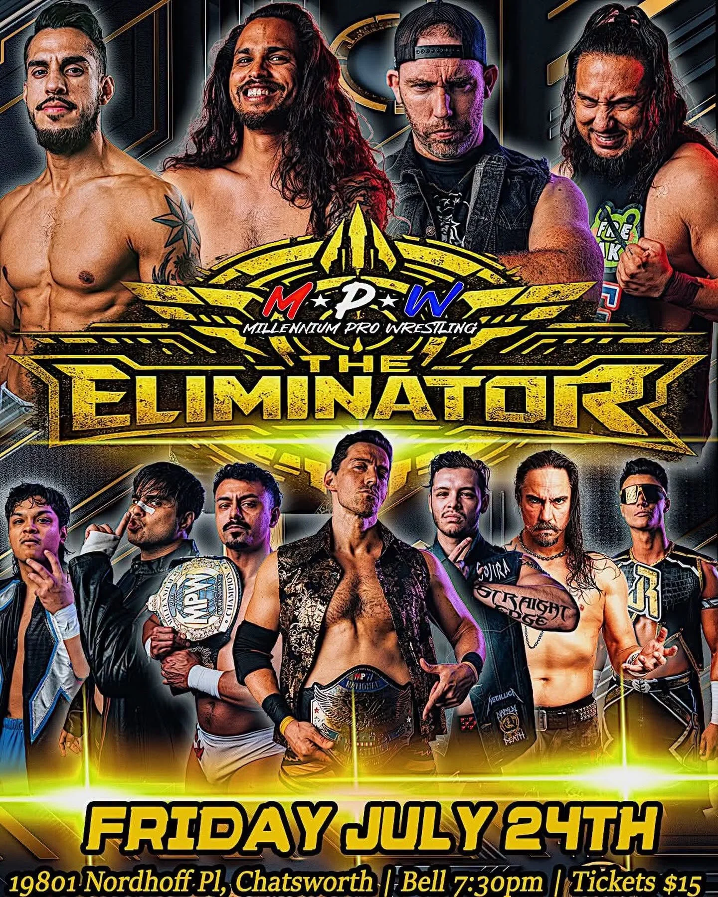 Millennium Pro Wrestling presents The Eliminator