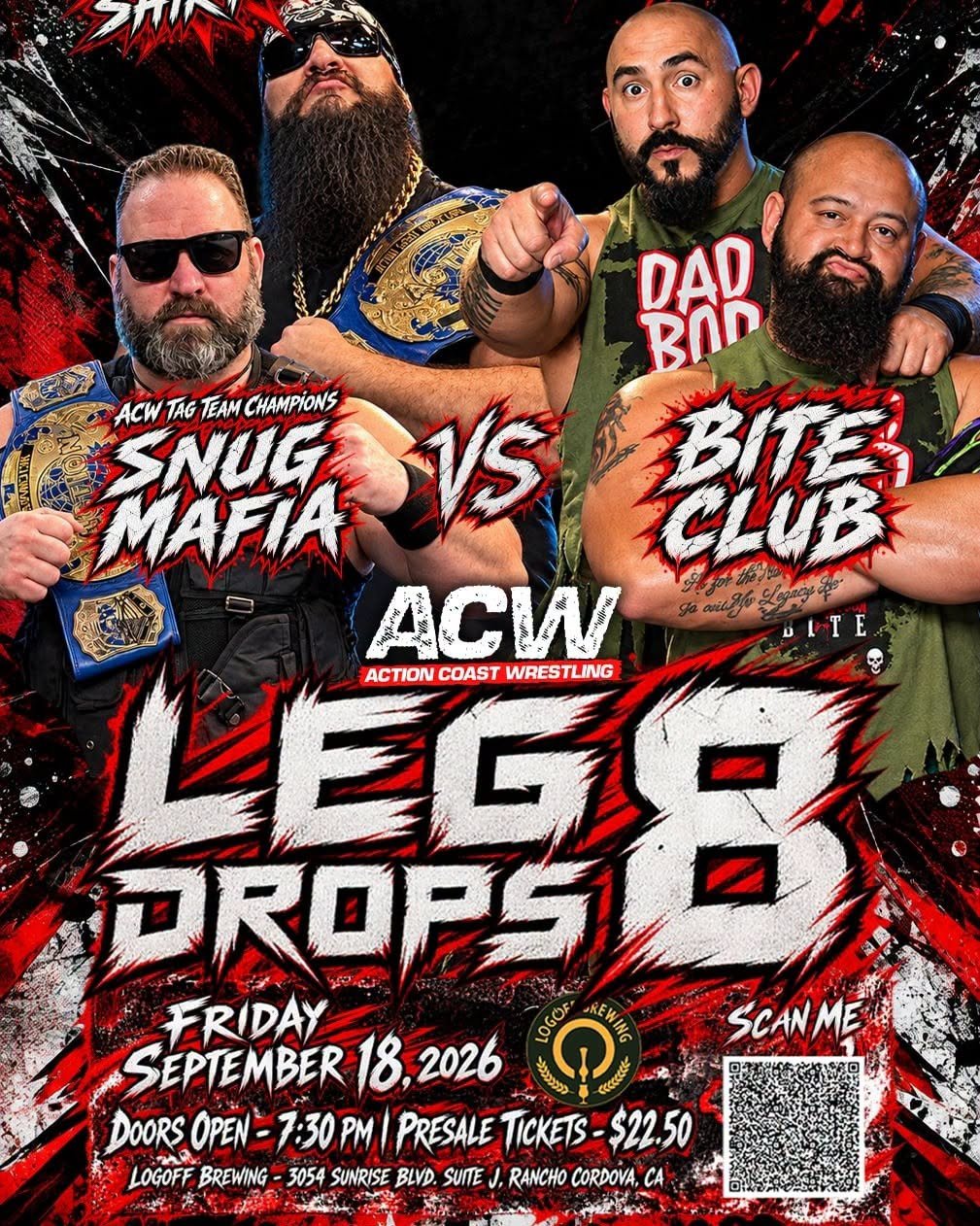 Action Coast Wrestling presents Leg Drops 8