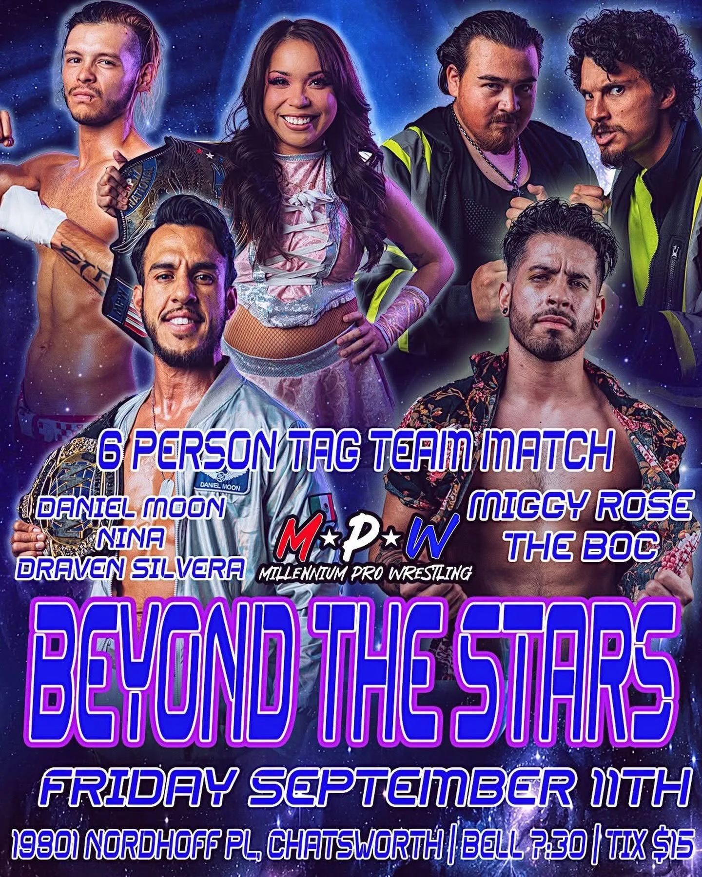Millennium Pro Wrestling presents Beyond the Stars