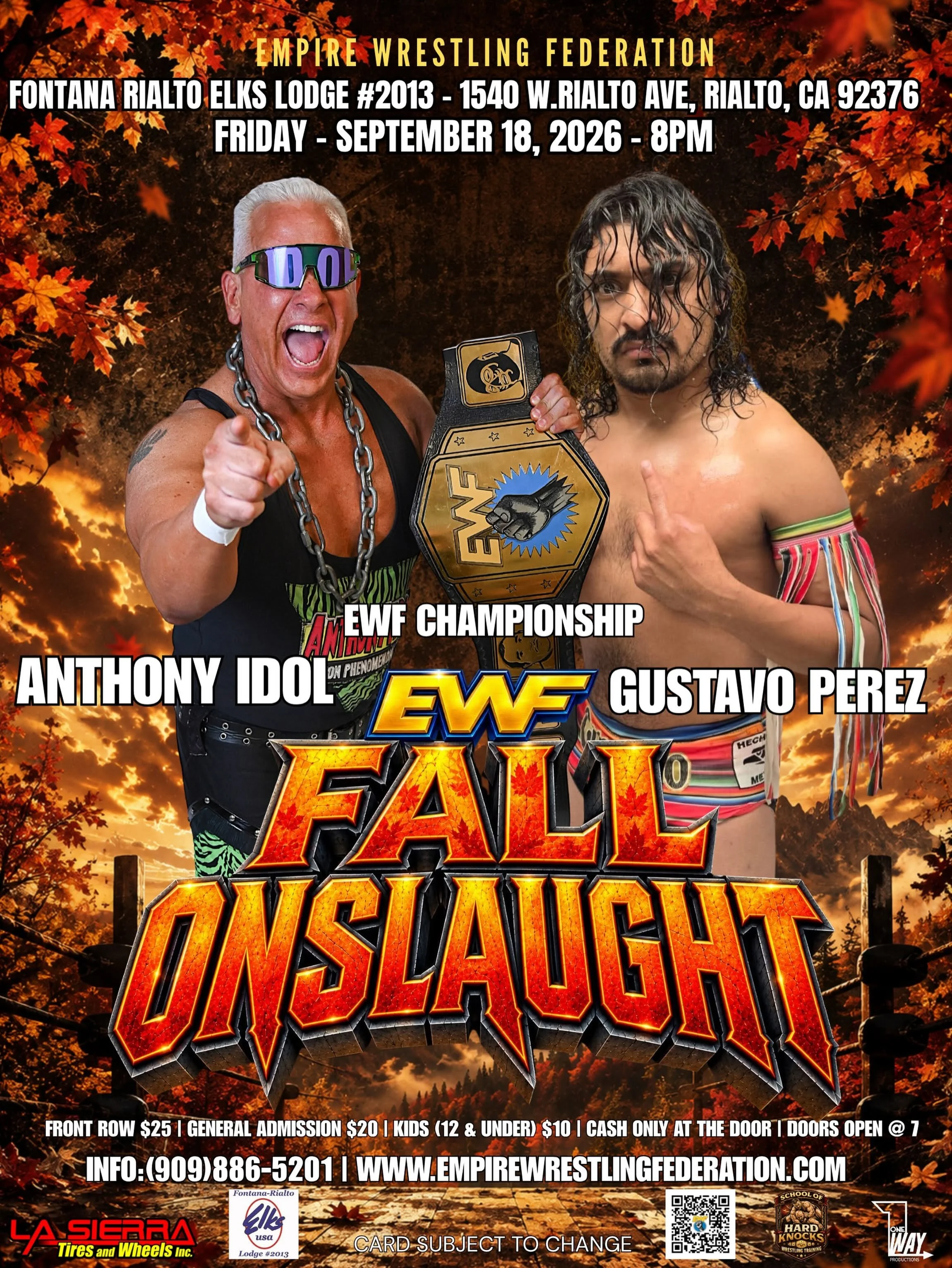Empire Wrestling Federation presents Fall Onslaught