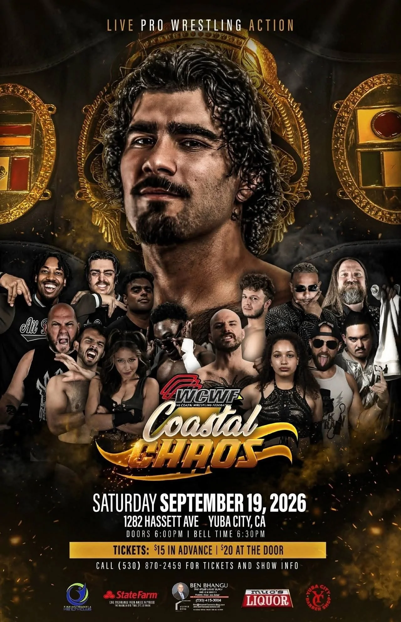 WestCoast Wrestling Federation presents Coastal Chaos