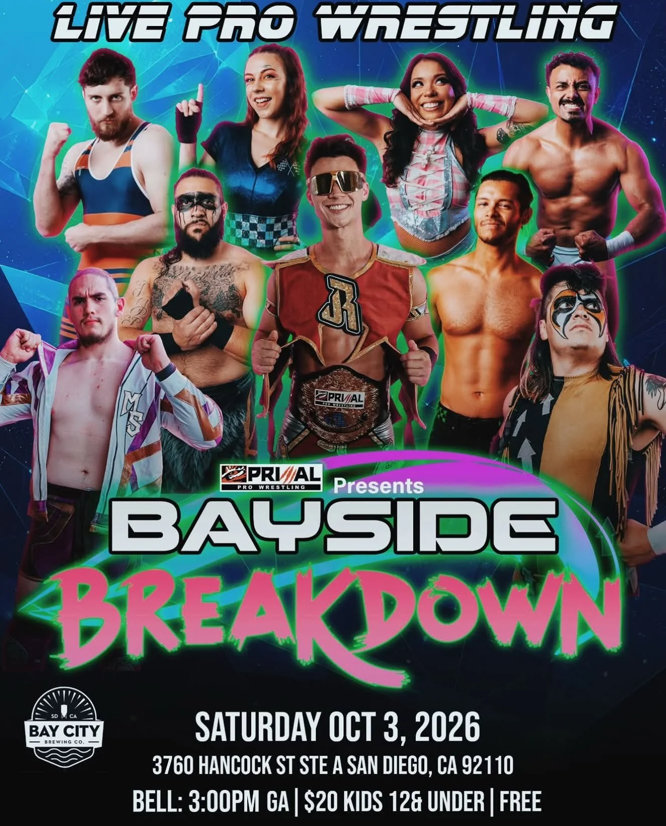 Primal Pro Wrestling presents Bayside Breakdown