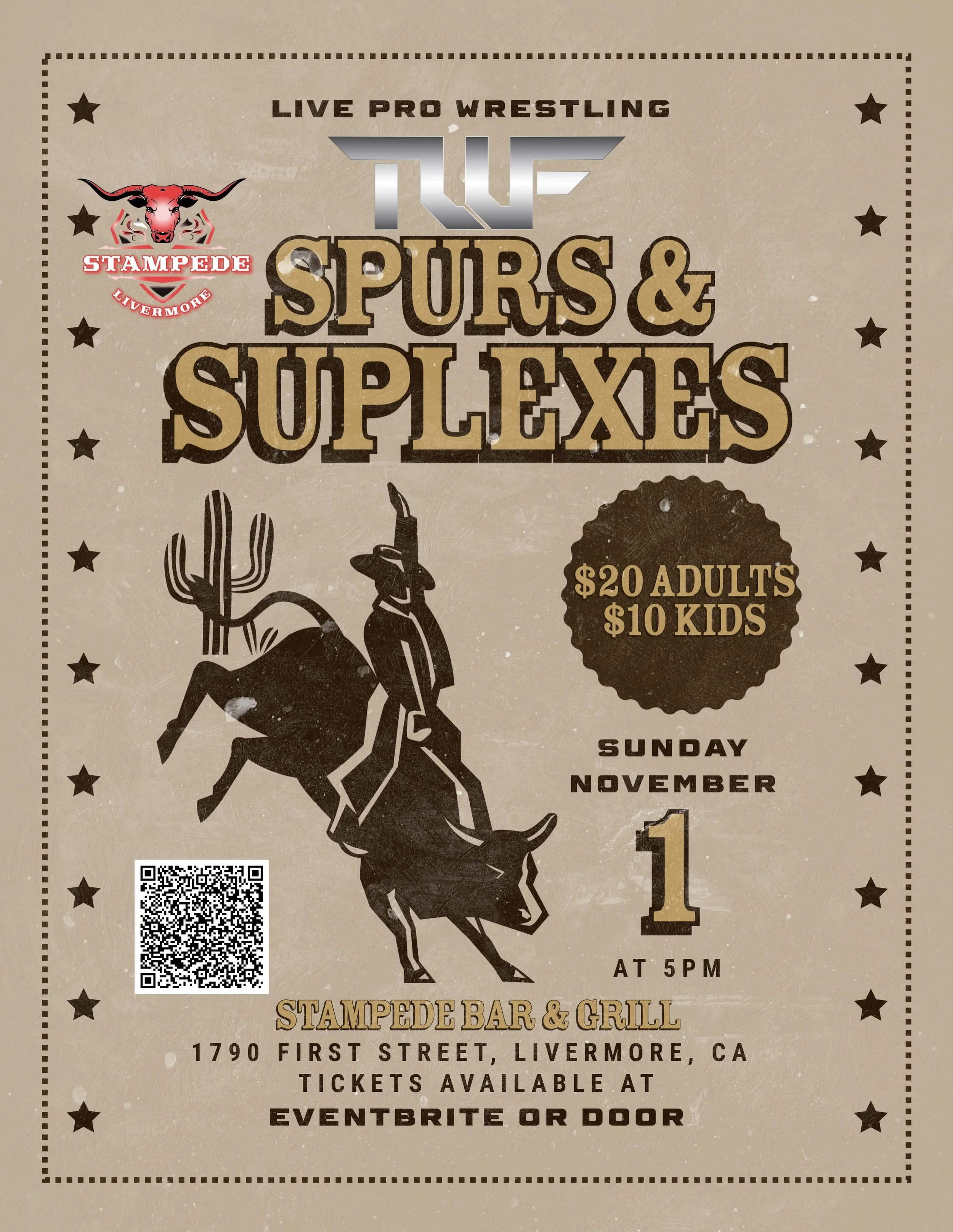 Total Wrestling Federation presents Spurs &amp; Suplexes