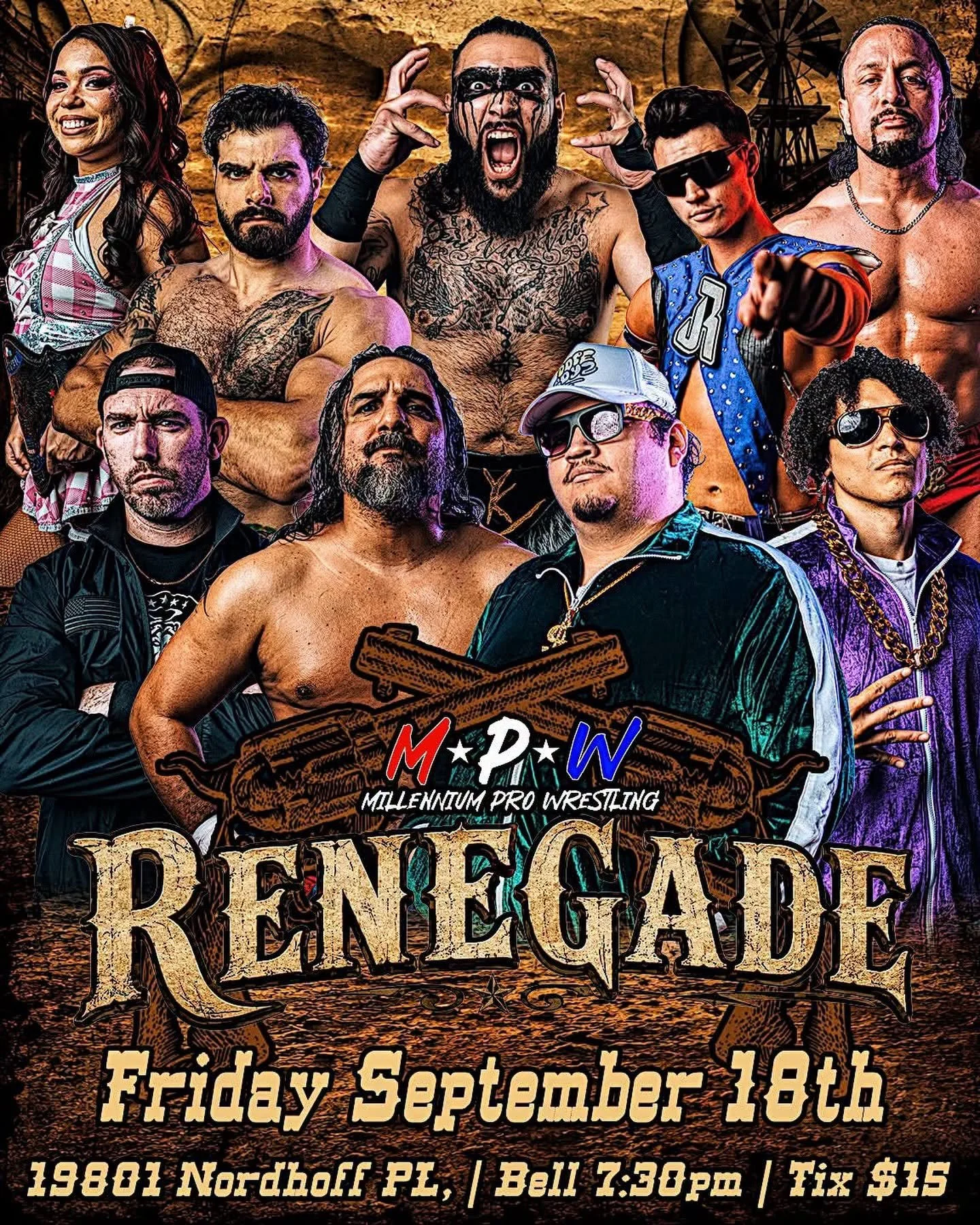 Millennium Pro Wrestling presents Renegade