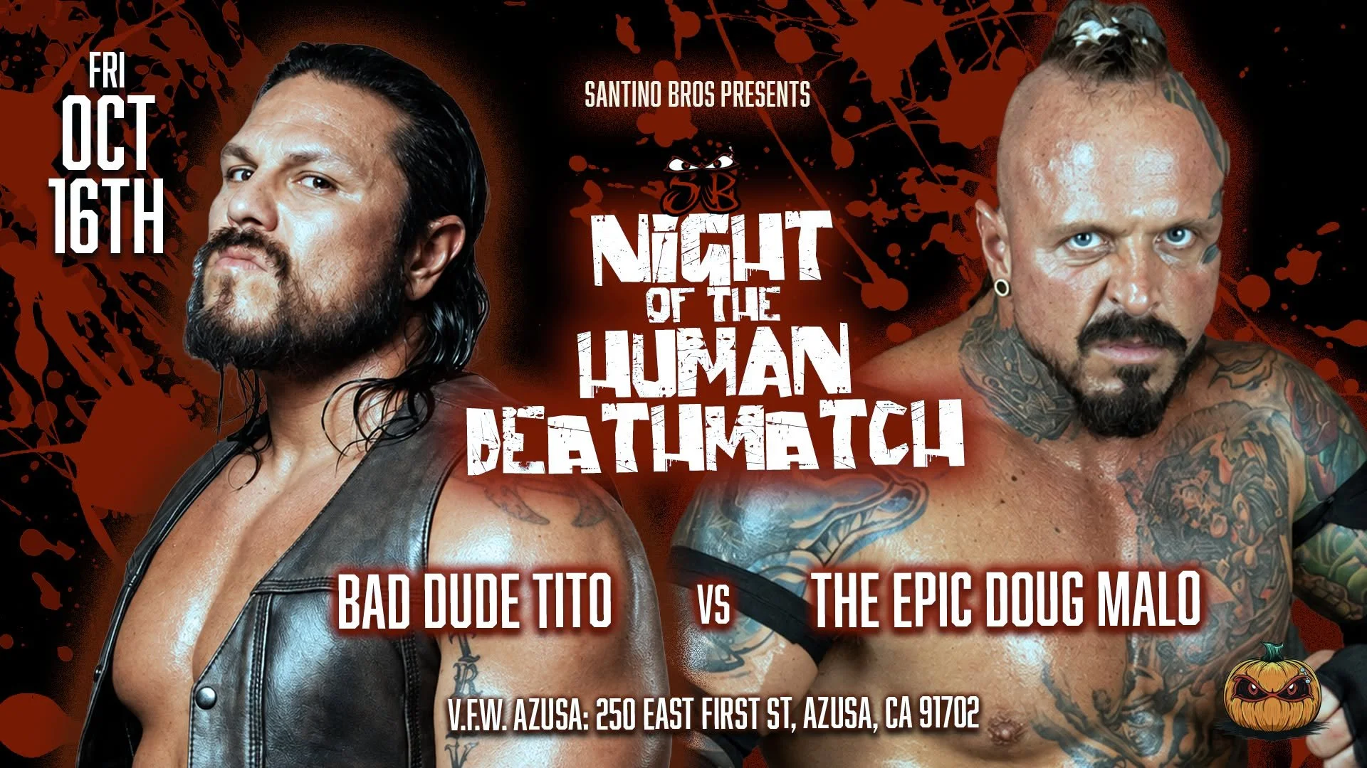 Santino Bros Wrestling presents Night of the Human Rematch