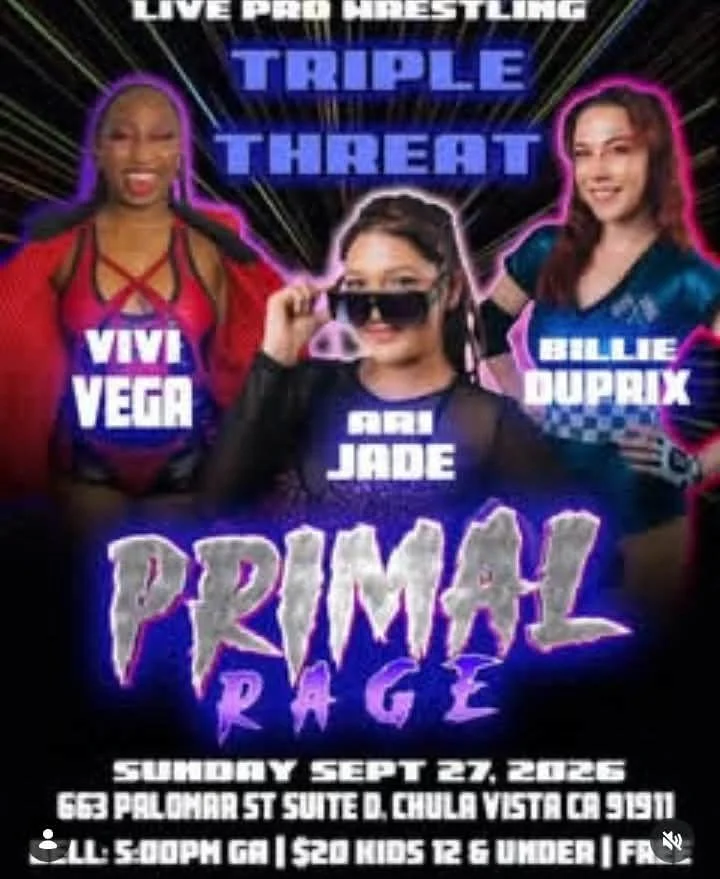 Primal Pro Wrestling presents Primal Rage