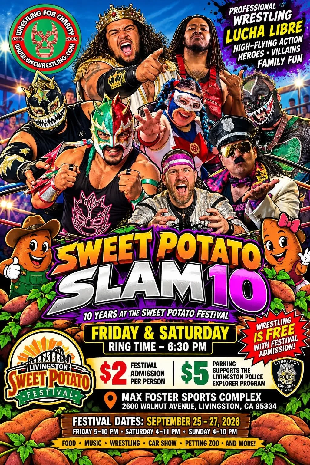 Wrestling For Charity
