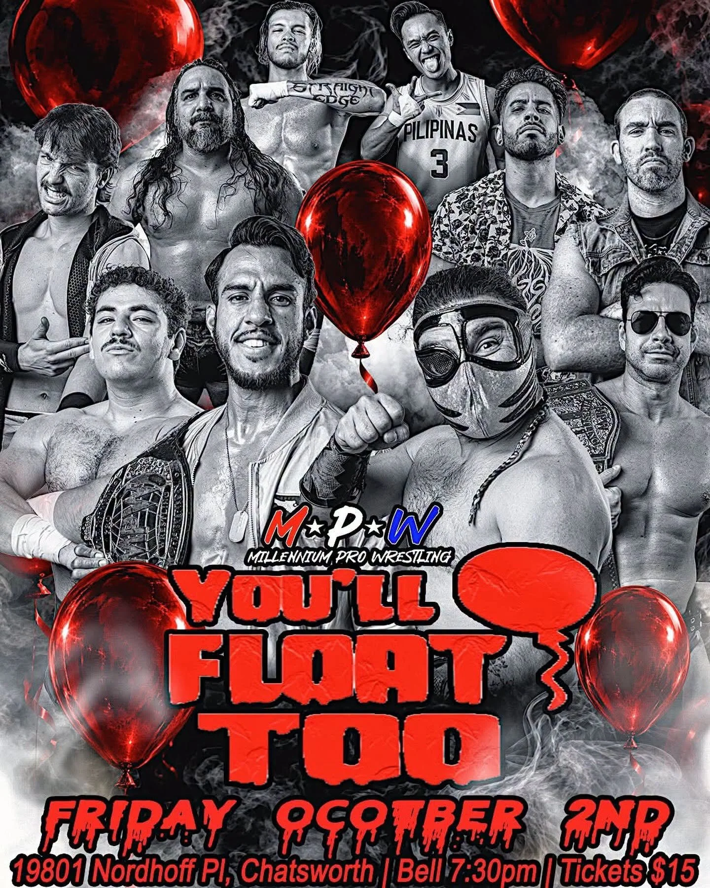 Millennium Pro Wrestling presents You'll Float Too