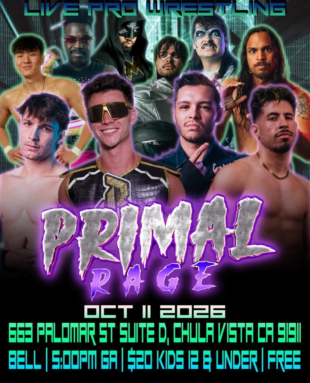 Primal Pro Wrestling presents Primal Rage