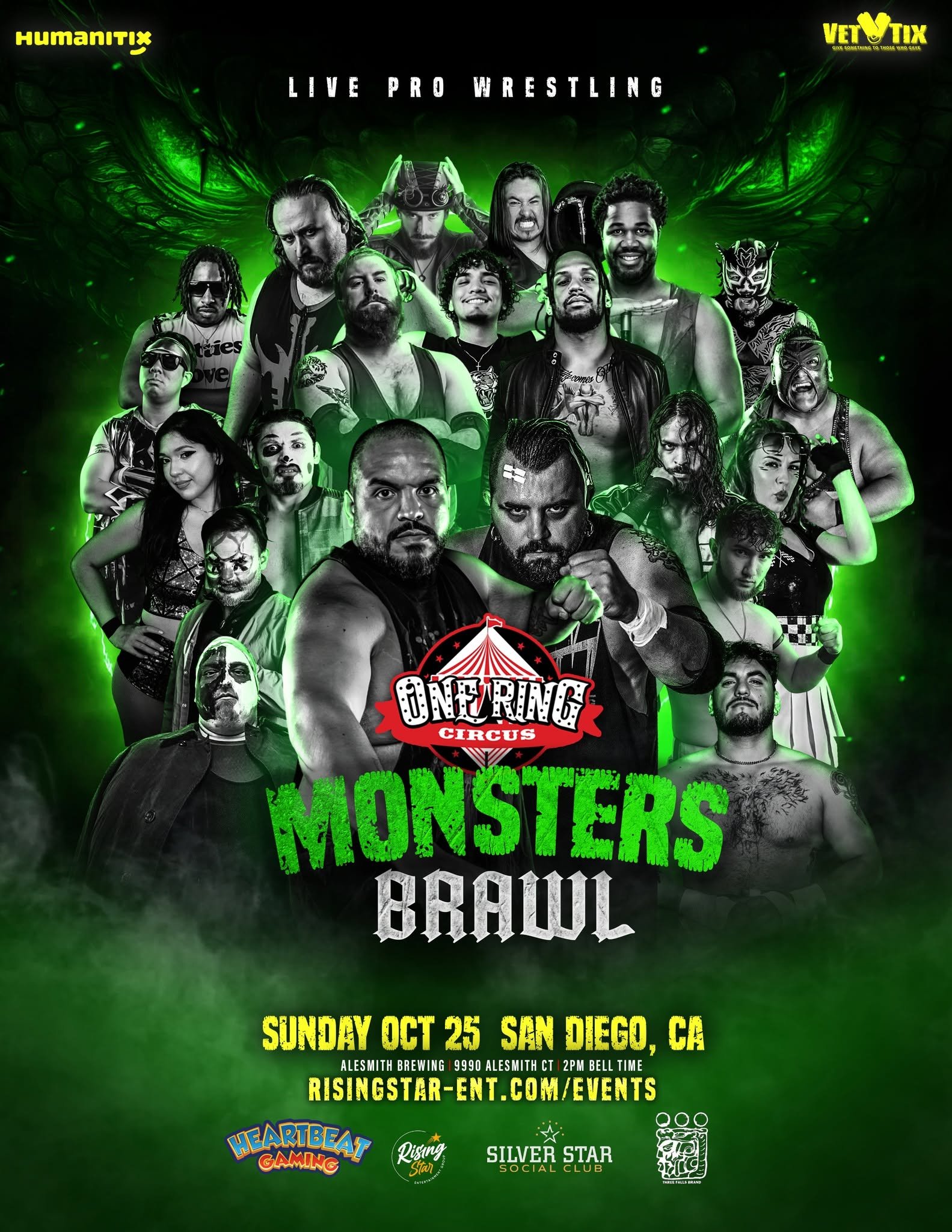 One Ring Circus presents Monsters Brawl