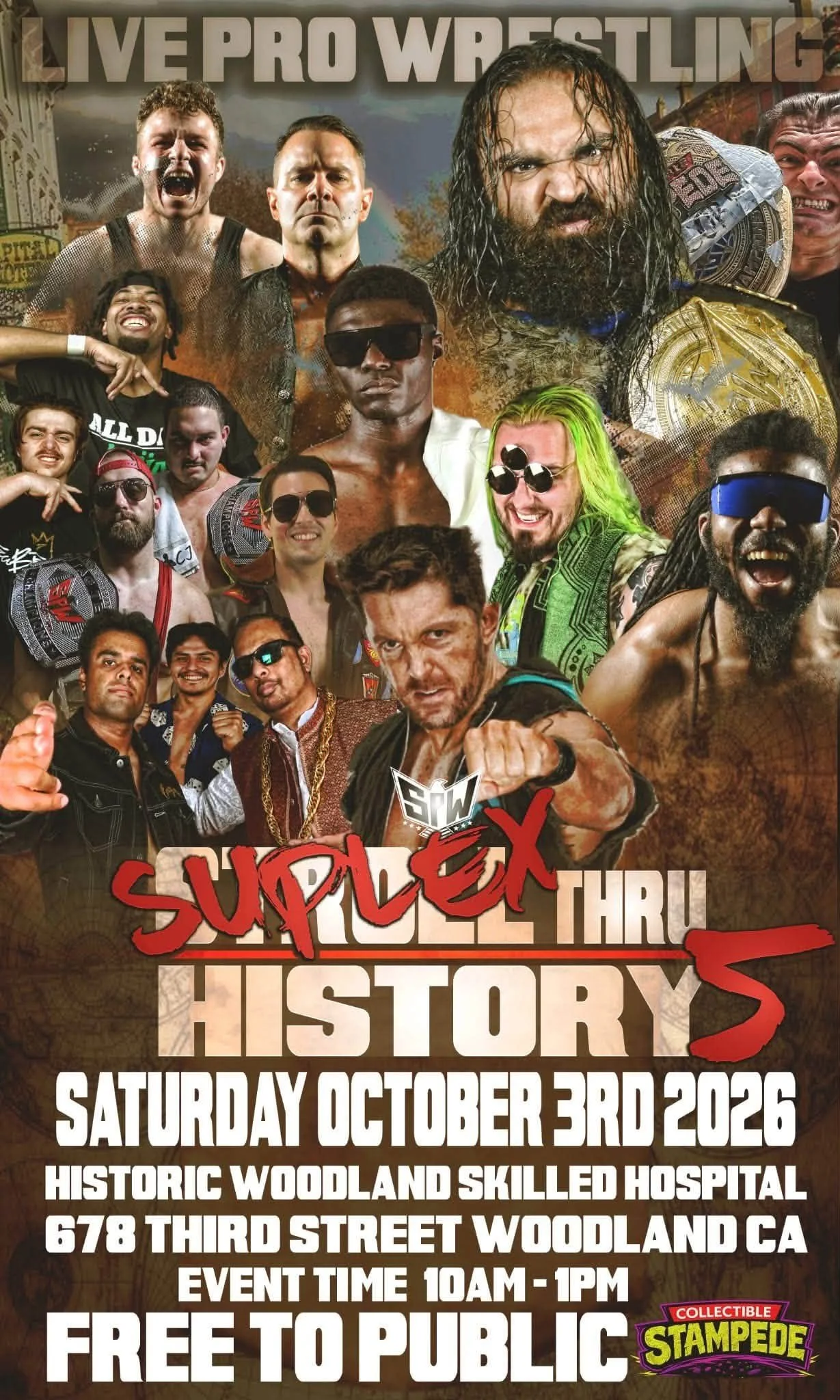Supreme Pro Wrestling presents Suplex Thru History 5