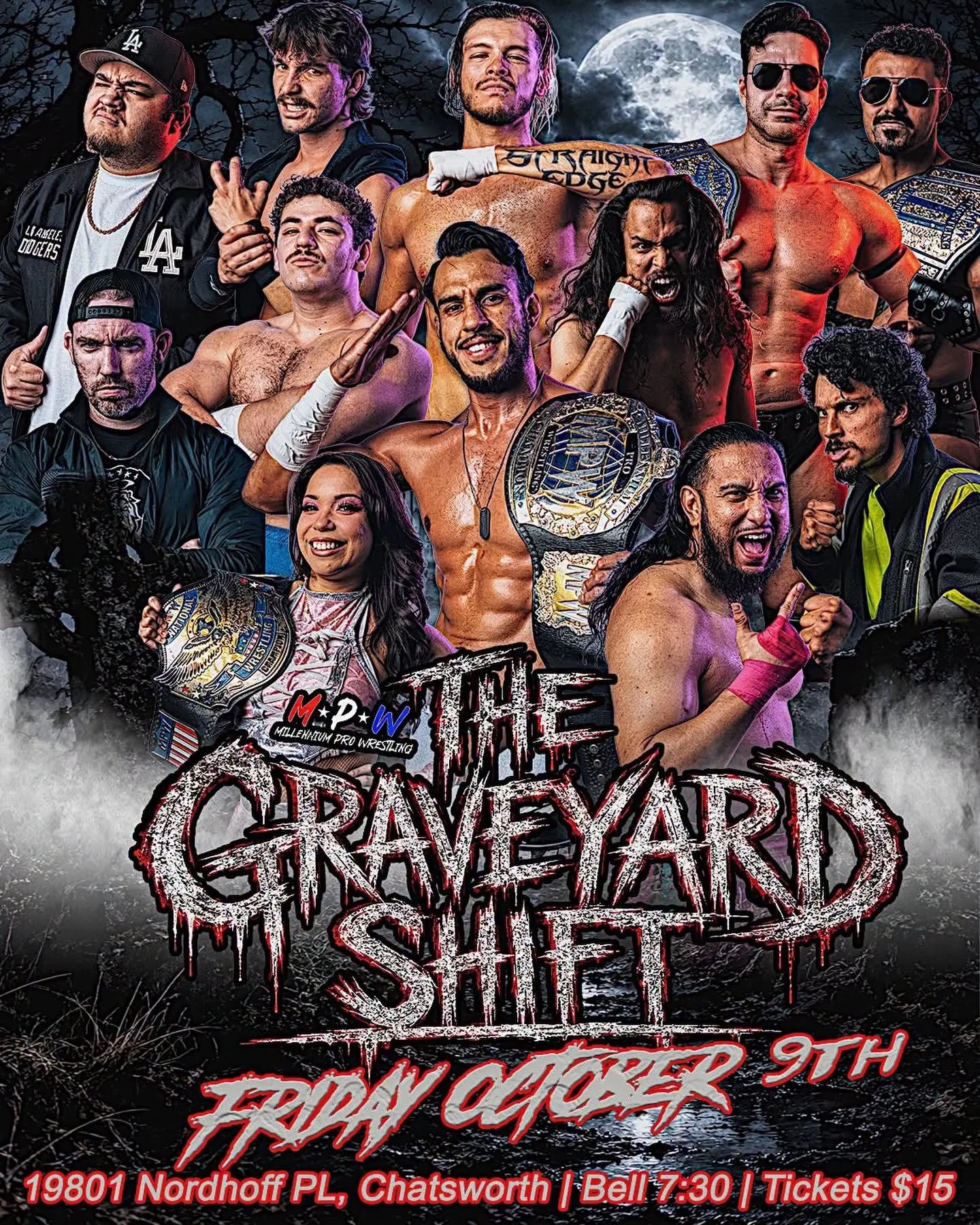 Millennium Pro Wrestling presents The Graveyard Shift