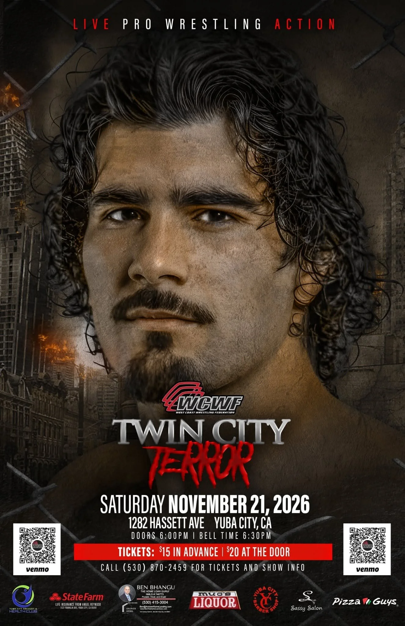 WestCoast Wrestling Federation presents Twin City Terror