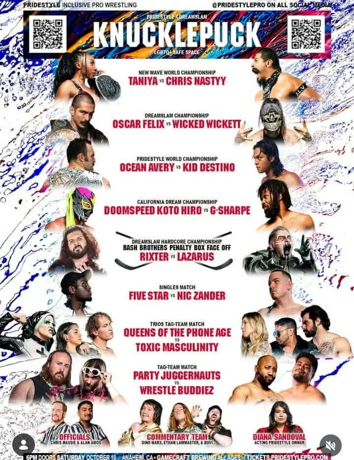 PrideStyle Pro Wrestling x Dreamslam presents Knucklepuck