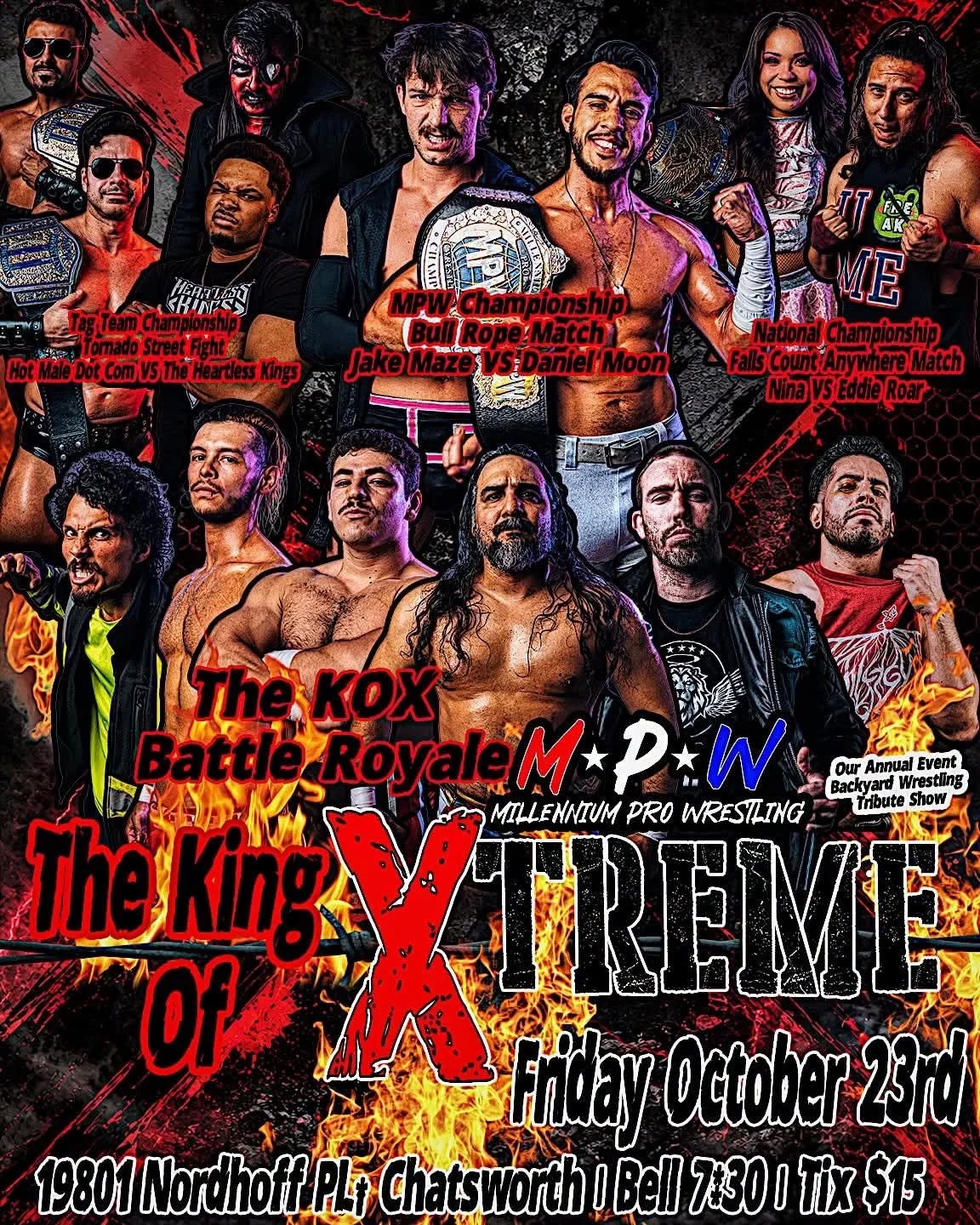 Millennium Pro Wrestling presents The King of Xtreme