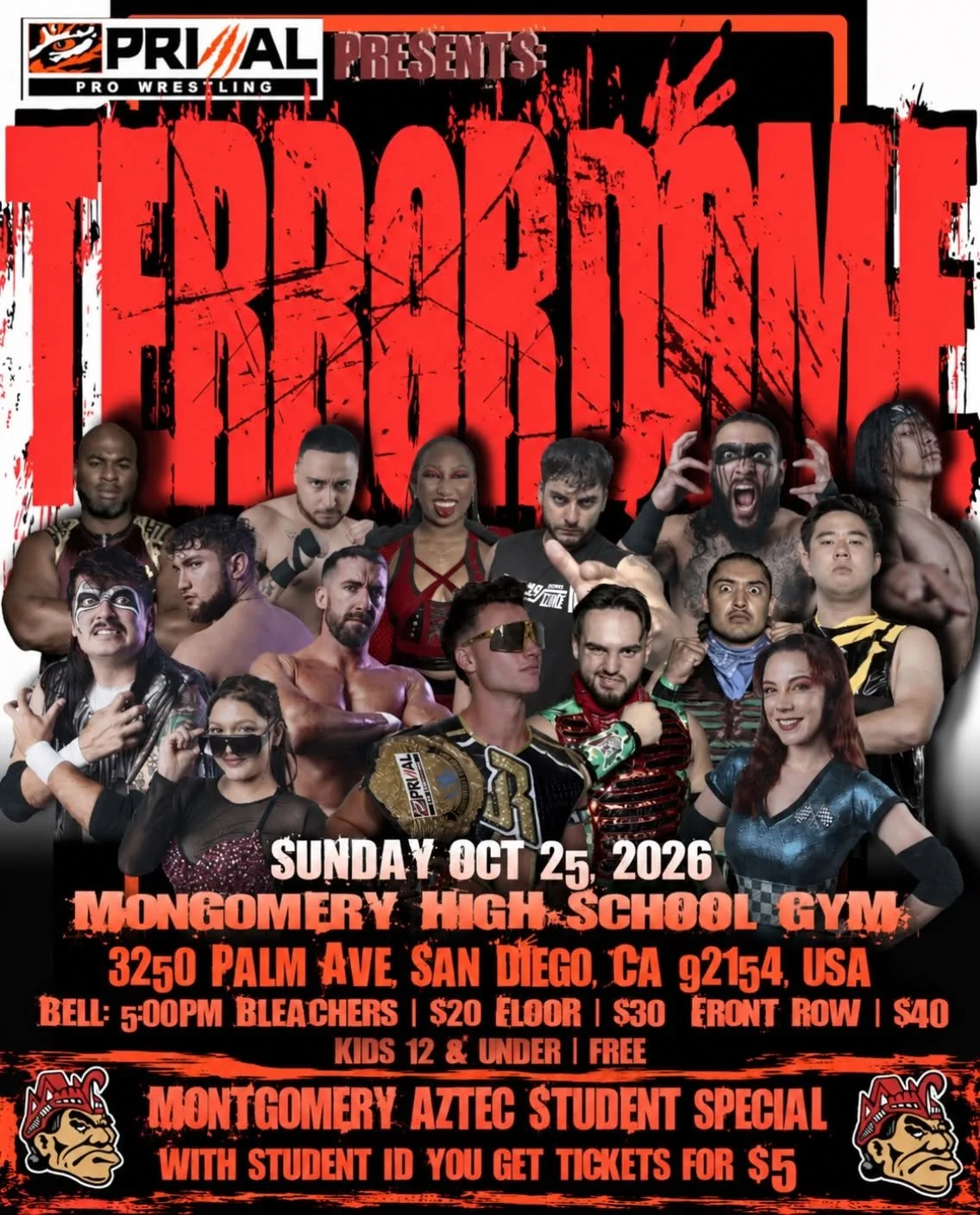 Primal Pro Wrestling presents Terrordome
