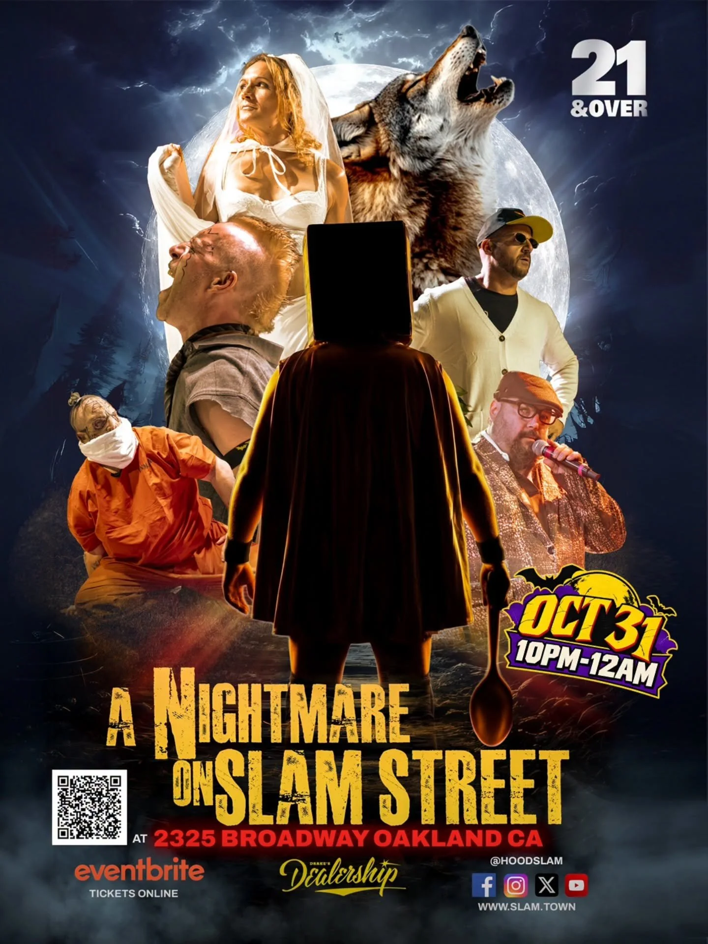 HoodSlam presents A Nightmare on Slam Street