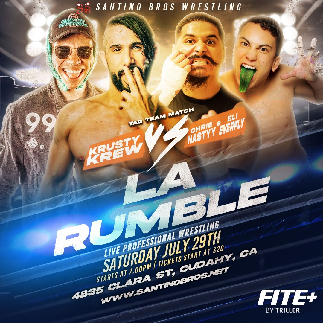 Santino Bros Wrestling presents LA Rumble — Indy Dependent