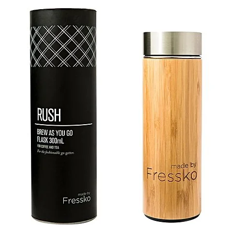 BAMBOO TEA AND COFFEE FLASK
