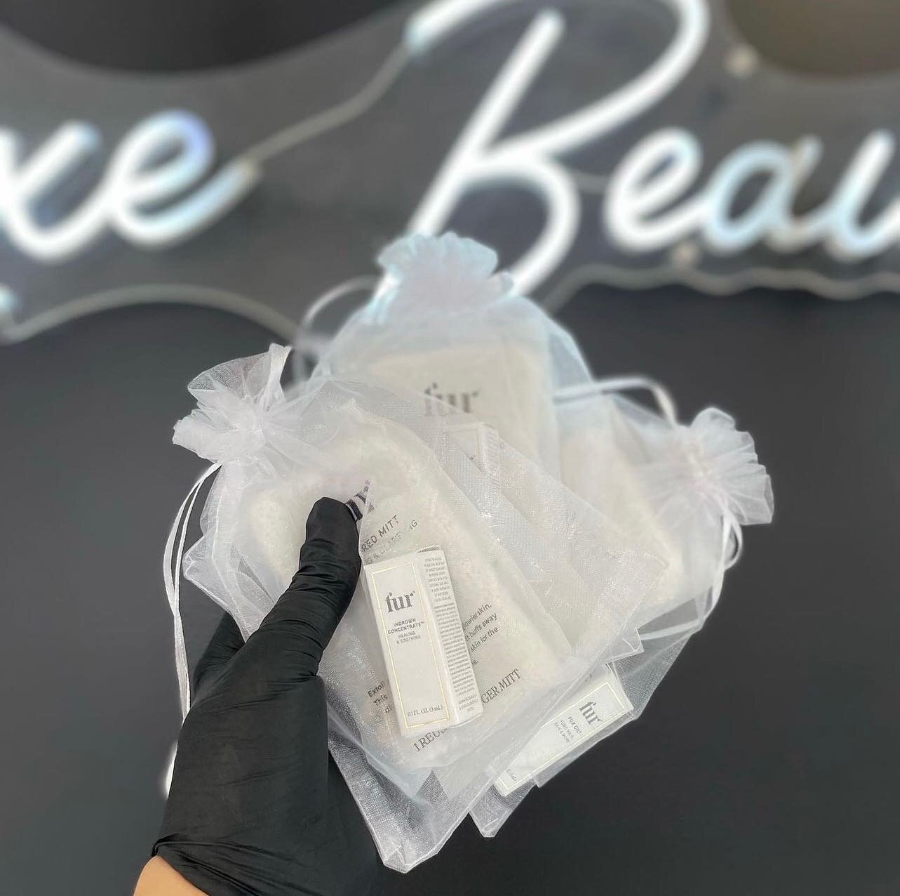 After care is essential after your bikini or Brazilian wax &amp; @liavonimariewaxing always has you covered with the best products

What&rsquo;s included in after care kits: 
+ fur oil
+ ingrown hair concentrate
+ exfoliating mitt
+ cleansing cloth
+