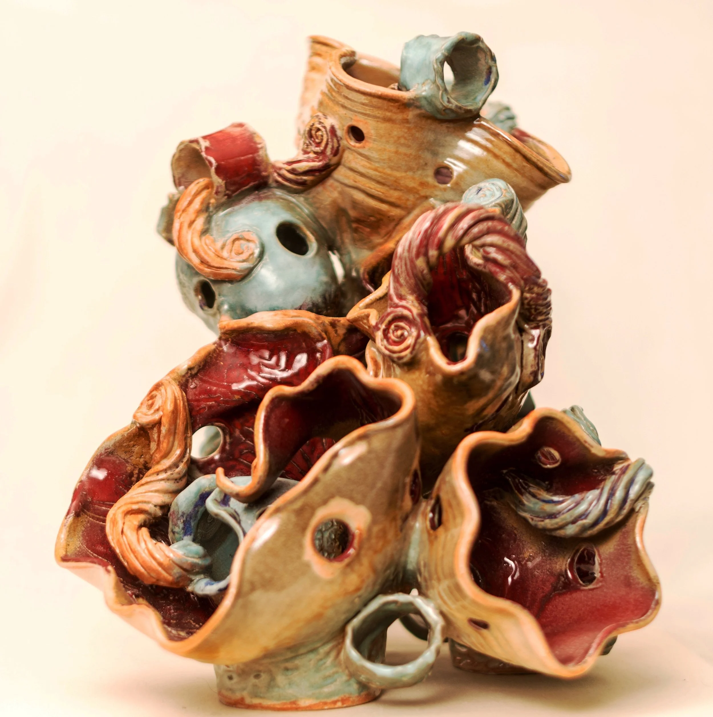  Interactive Organic Forms, 15x13x12, 2015 