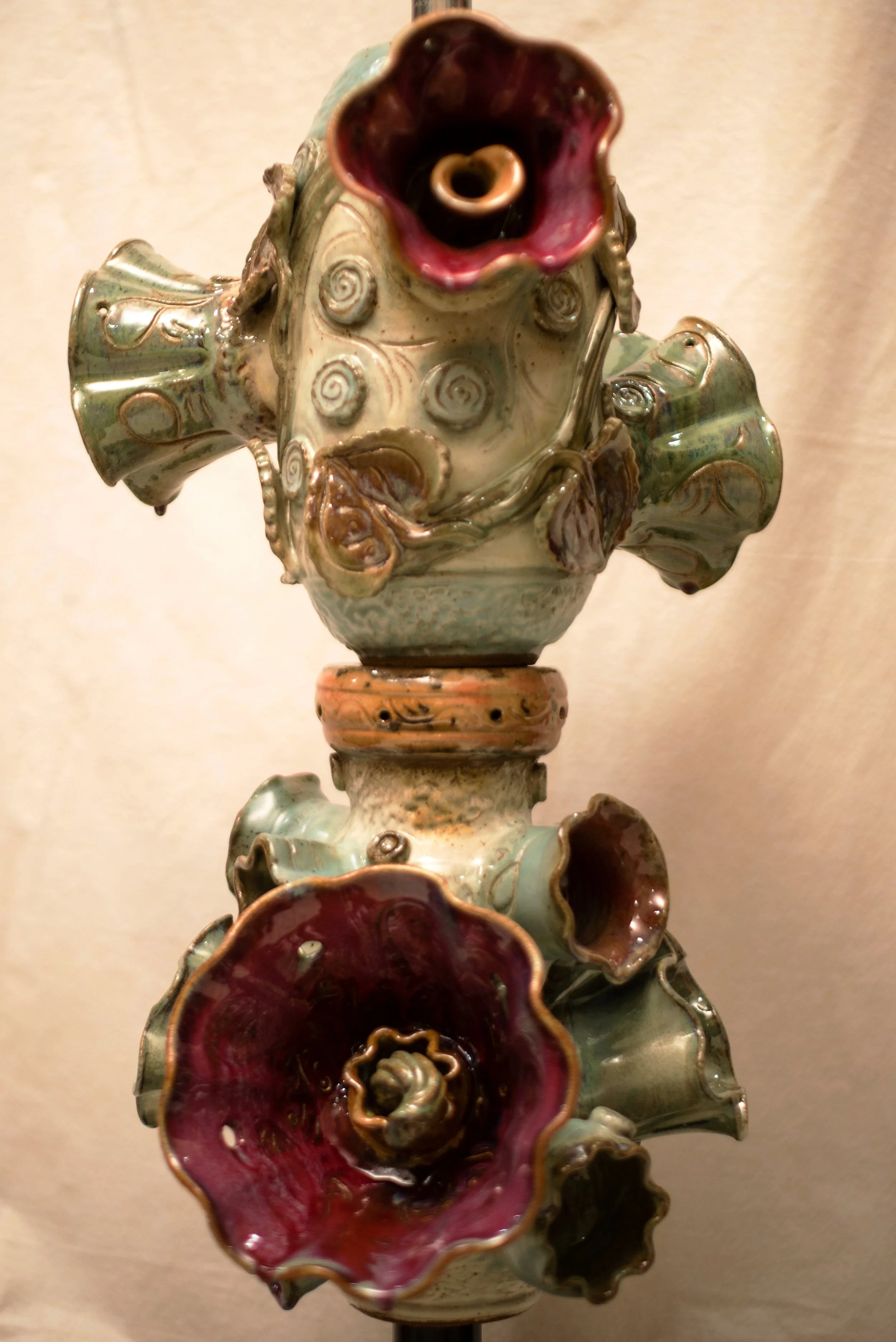  Organic Stacked Forms, 21x16x15 