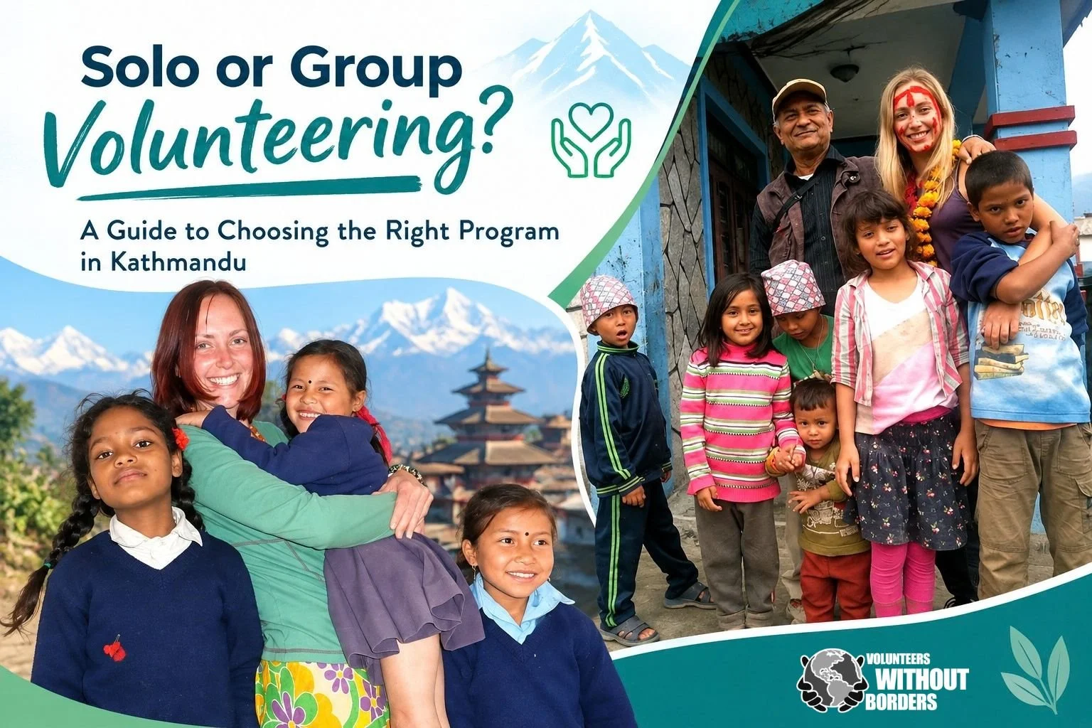 Solo or Group Volunteering? A Guide to Choosing the Right Program in Kathmandu&nbsp;