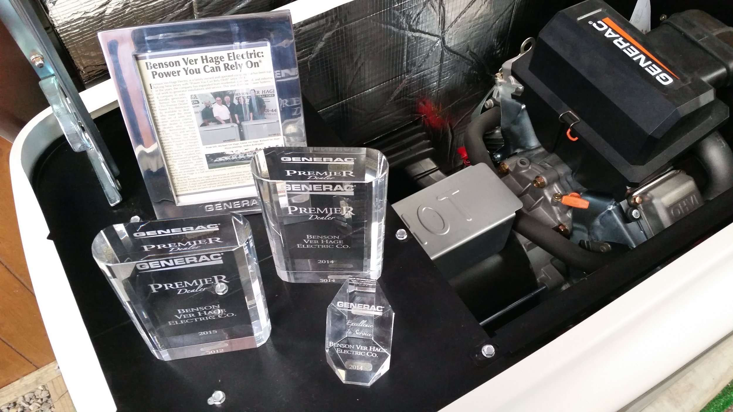 awards on Generator 3...20150124_132205.jpg