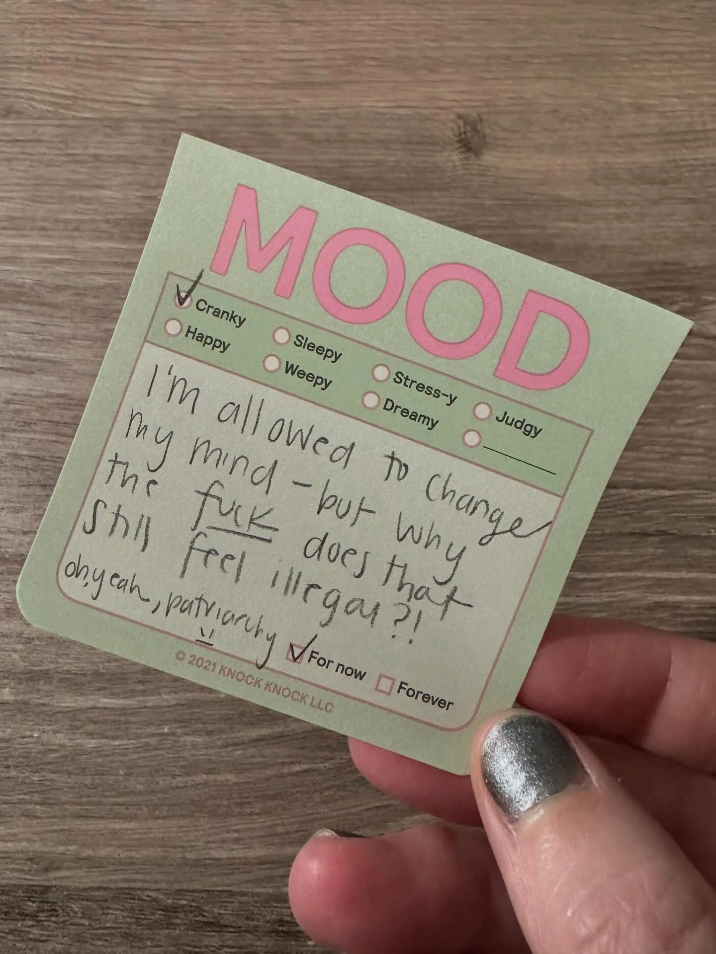 To all the sensitive girlies out there thinking they&rsquo;re &ldquo;indecisive&rdquo; or &ldquo;flaky&rdquo; - don&rsquo;t let the patriarchy fool you. 

You&rsquo;re allowed to change your mind. You&rsquo;re allowed to choose a different path. You&