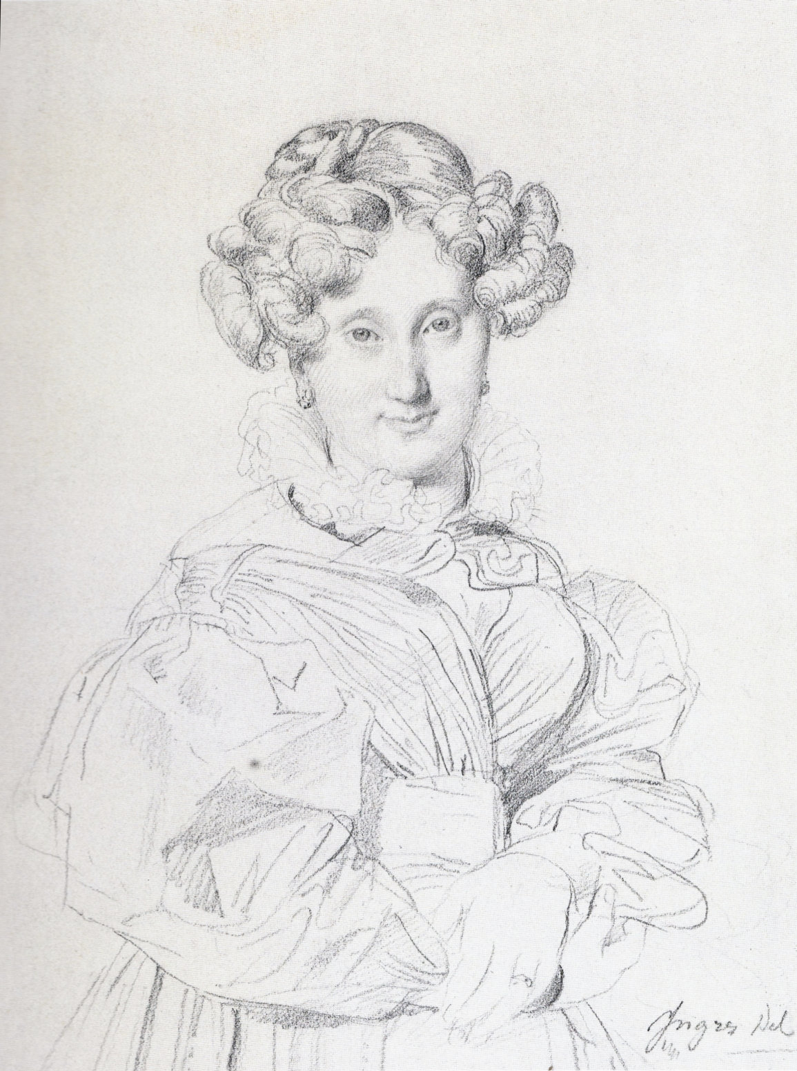   Portrait of Madame Louis-Francois Godinot, 1829  