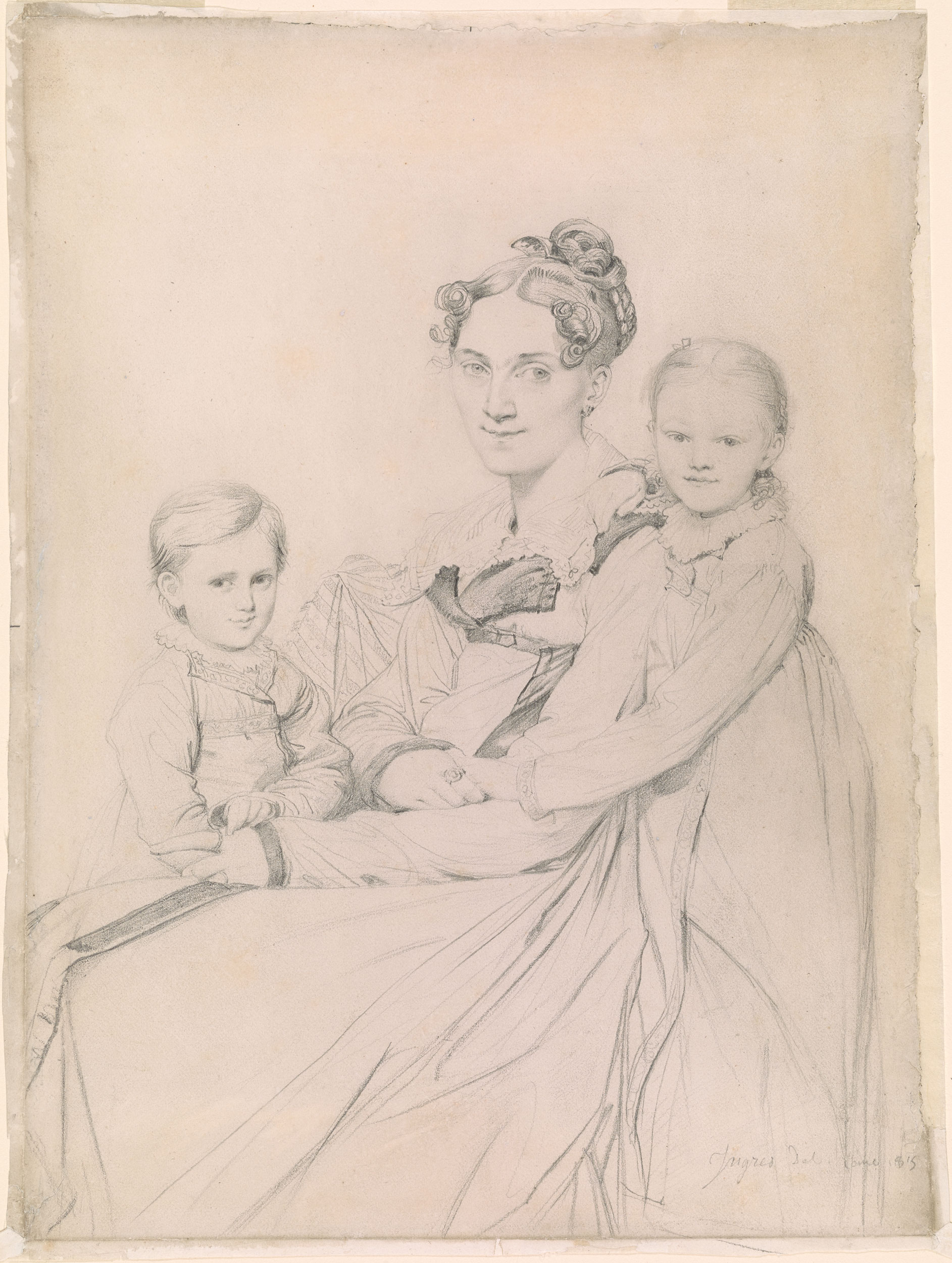   Frau Reinhold and her Daughters, 1815  