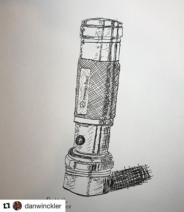 #Repost @danwinckler (@get_repost)
・・・
Flashlight. Trying out some new Sakura pens, on top of a few pencil marks. #NeoLucidaXL #NeoLucida #drawing #everyday