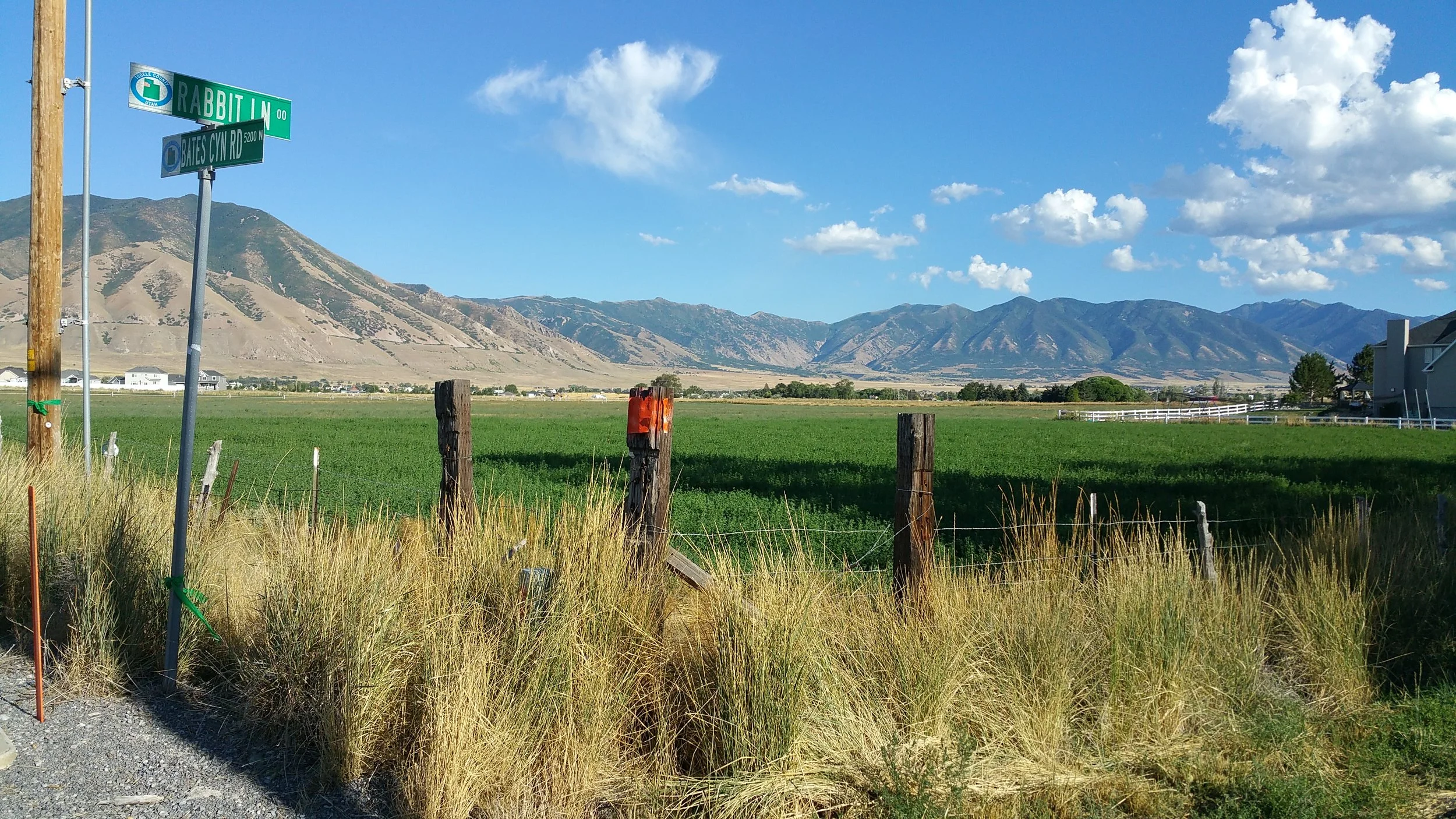 Looking west across Tooele Valley