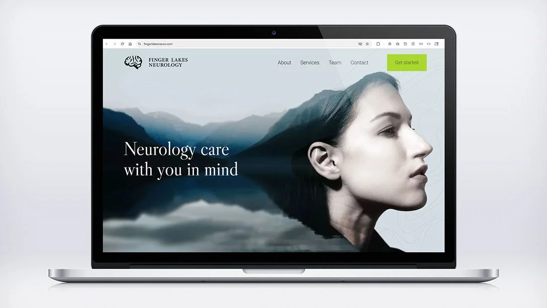Finger Lakes Neurology website design