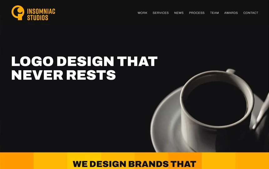 Insomniac Studios Website Design
