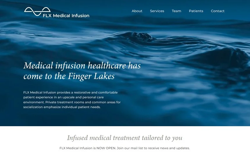 FLX Medical Infusion Website