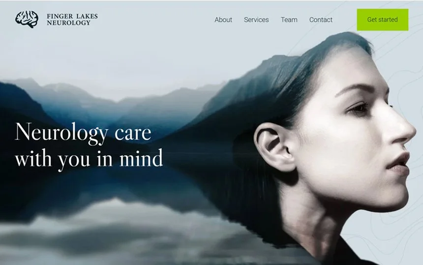 Interlakes Neurology Website Design